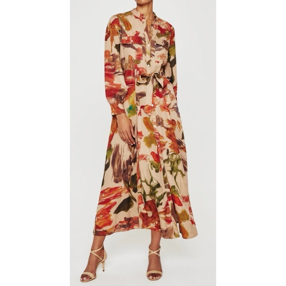AG Sable Long Sleeve Dress